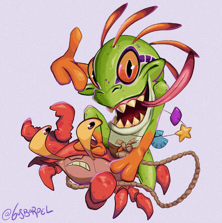 Crabrider rides (a crab) again